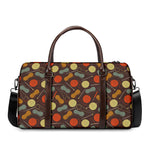 Yarn And Needle Pattern Print Duffle Bag