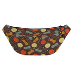 Yarn And Needle Pattern Print Fanny Pack