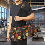 Yarn And Needle Pattern Print Gym Bag