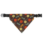 Yarn And Needle Pattern Print Over The Collar Dog Bandana