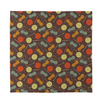 Yarn And Needle Pattern Print Silk Bandana