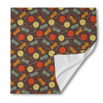 Yarn And Needle Pattern Print Silk Bandana