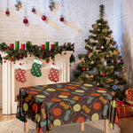 Yarn And Needle Pattern Print Tablecloth