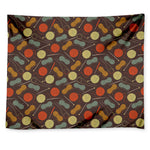 Yarn And Needle Pattern Print Tapestry