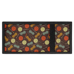 Yarn And Needle Pattern Print Trifold Wallet