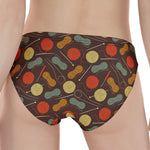 Yarn And Needle Pattern Print Women's Panties