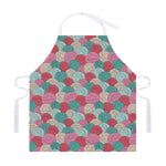 Yarn Balls Pattern Print Adjustable Apron