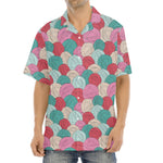Yarn Balls Pattern Print Aloha Shirt