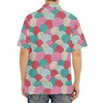 Yarn Balls Pattern Print Aloha Shirt