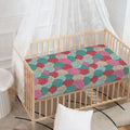 Yarn Balls Pattern Print Baby Crib Sheet