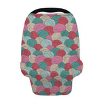 Yarn Balls Pattern Print Baby Seat Cover