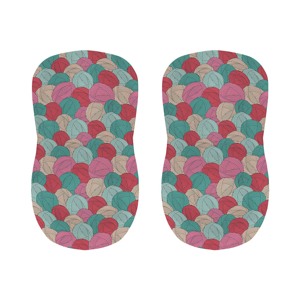 Yarn Balls Pattern Print Bar Stool Covers