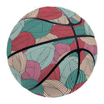 Yarn Balls Pattern Print Basketball