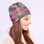 Yarn Balls Pattern Print Beanie