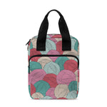 Yarn Balls Pattern Print Bible Tote Bag