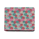Yarn Balls Pattern Print Bifold Wallet