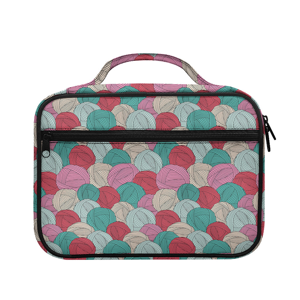 Yarn Balls Pattern Print Briefcase Bible Bag