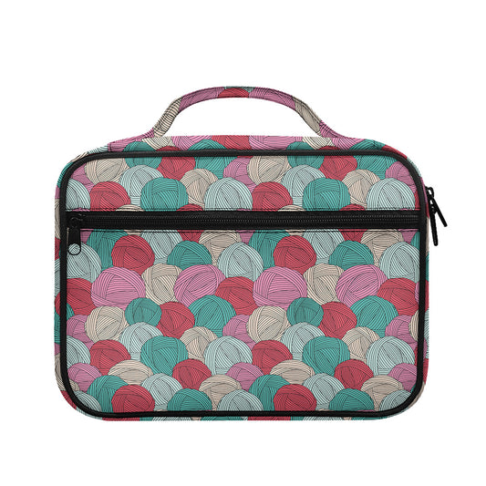 Yarn Balls Pattern Print Briefcase Bible Bag