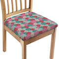 Yarn Balls Pattern Print Chair Cushion Cover