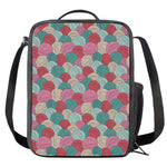 Yarn Balls Pattern Print Crossbody Lunch Bag