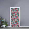 Yarn Balls Pattern Print Door Sticker
