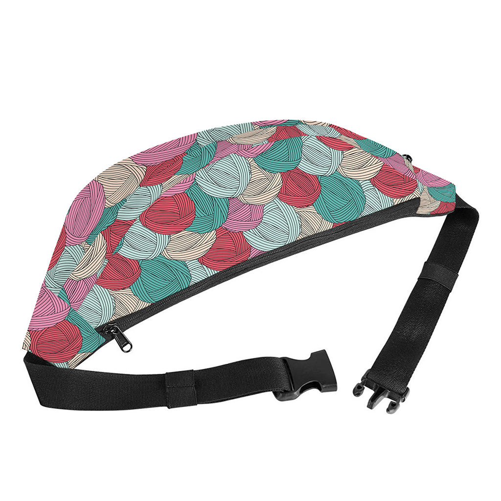 Yarn Balls Pattern Print Fanny Pack