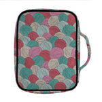 Yarn Balls Pattern Print Front Pocket Bible Bag