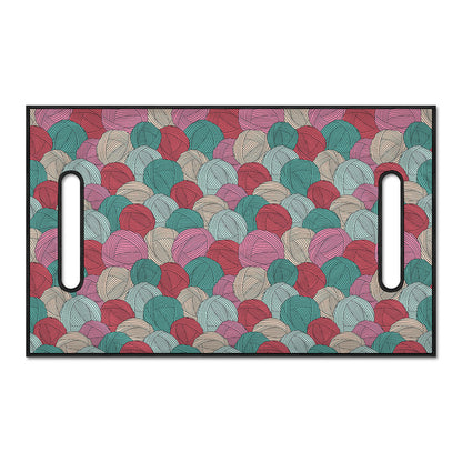 Yarn Balls Pattern Print Golf Cart Seat Cover