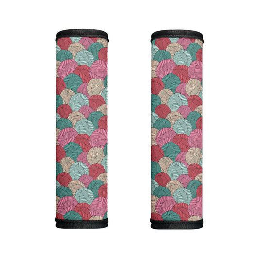 Yarn Balls Pattern Print Handle Covers