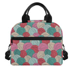 Yarn Balls Pattern Print Insulated Lunch Bag