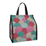 Yarn Balls Pattern Print Insulated Lunch Tote