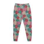 Yarn Balls Pattern Print Jogger Pants