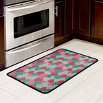 Yarn Balls Pattern Print Kitchen Mat