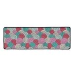 Yarn Balls Pattern Print Long Kitchen Mat
