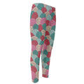 Yarn Balls Pattern Print Men's Compression Pants