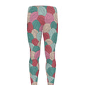 Yarn Balls Pattern Print Men's Leggings