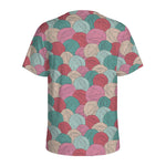 Yarn Balls Pattern Print Men's Sports T-Shirt