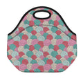 Yarn Balls Pattern Print Neoprene Lunch Bag