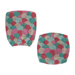 Yarn Balls Pattern Print Office Chair Cover