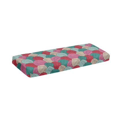 Yarn Balls Pattern Print Piano Keyboard Cover