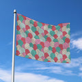 Yarn Balls Pattern Print Polyester Flag