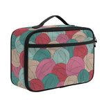 Yarn Balls Pattern Print Portable Lunch Bag