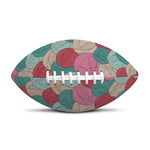 Yarn Balls Pattern Print Rugby Ball