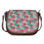 Yarn Balls Pattern Print Saddle Bag