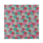 Yarn Balls Pattern Print Silk Bandana