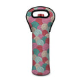 Yarn Balls Pattern Print Single Neoprene Wine Tote