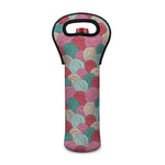 Yarn Balls Pattern Print Single Neoprene Wine Tote