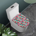 Yarn Balls Pattern Print Toilet Lid Cover