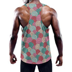 Yarn Balls Pattern Print Training Tank Top