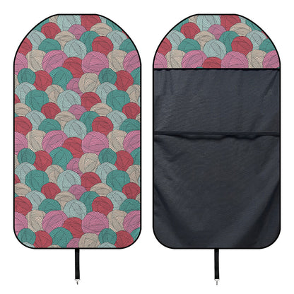 Yarn Balls Pattern Print Waterproof Car Seat Cover